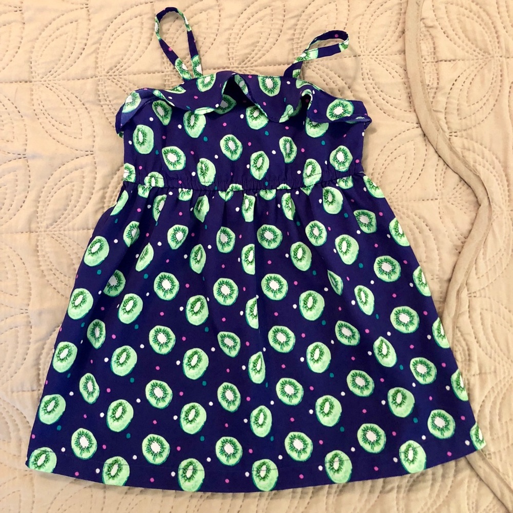 Kiwi dress! Precious print 🌸